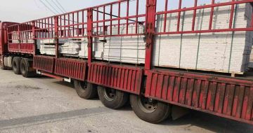 牡丹江 白麻荔枝面外墙干挂，工厂装车日常