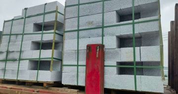 牡丹江 芝麻白花岗岩路沿石，平石，路侧石，马路牙子，路缘石，立缘石，平缘石等