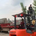 牡丹江 黄金麻冰裂纹，地铺石装车