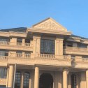 牡丹江黄金麻别墅外墙干挂石材效果示例