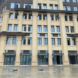 牡丹江 黄金麻花岗岩荔枝面小区外墙干挂