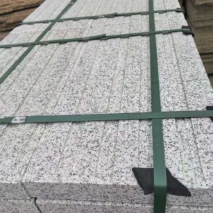 牡丹江 白麻花岗岩直行盲道石，盲条，地铺石