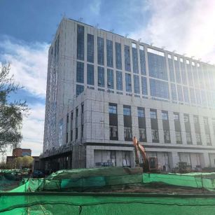 牡丹江 白麻花岗岩石材外墙干挂