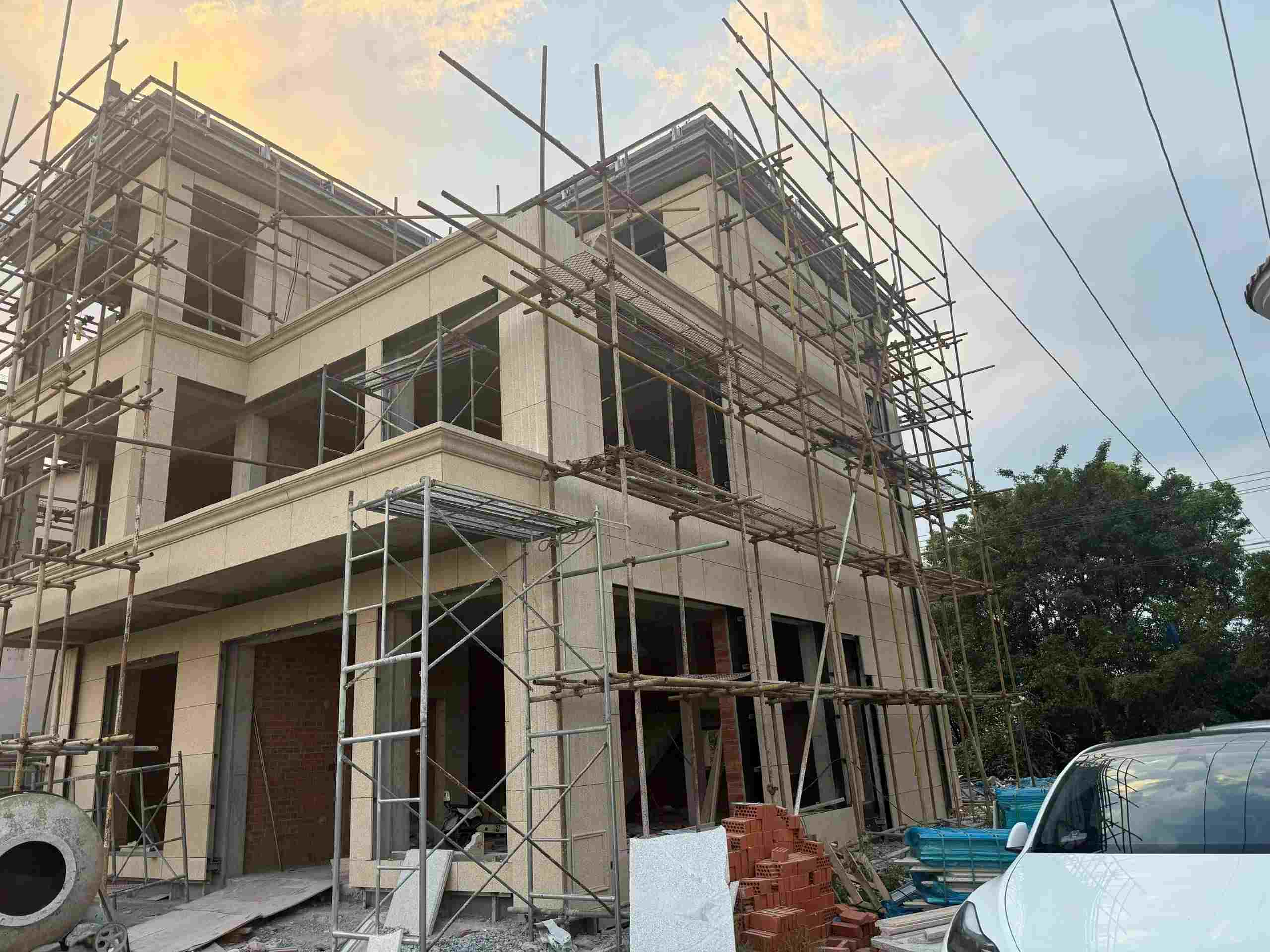 牡丹江 黄金麻荔枝面花岗岩外墙干挂