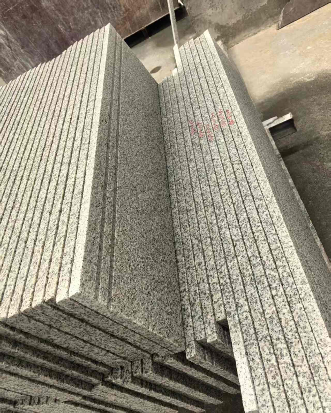 牡丹江 白麻荔枝面花岗岩楼梯踏步