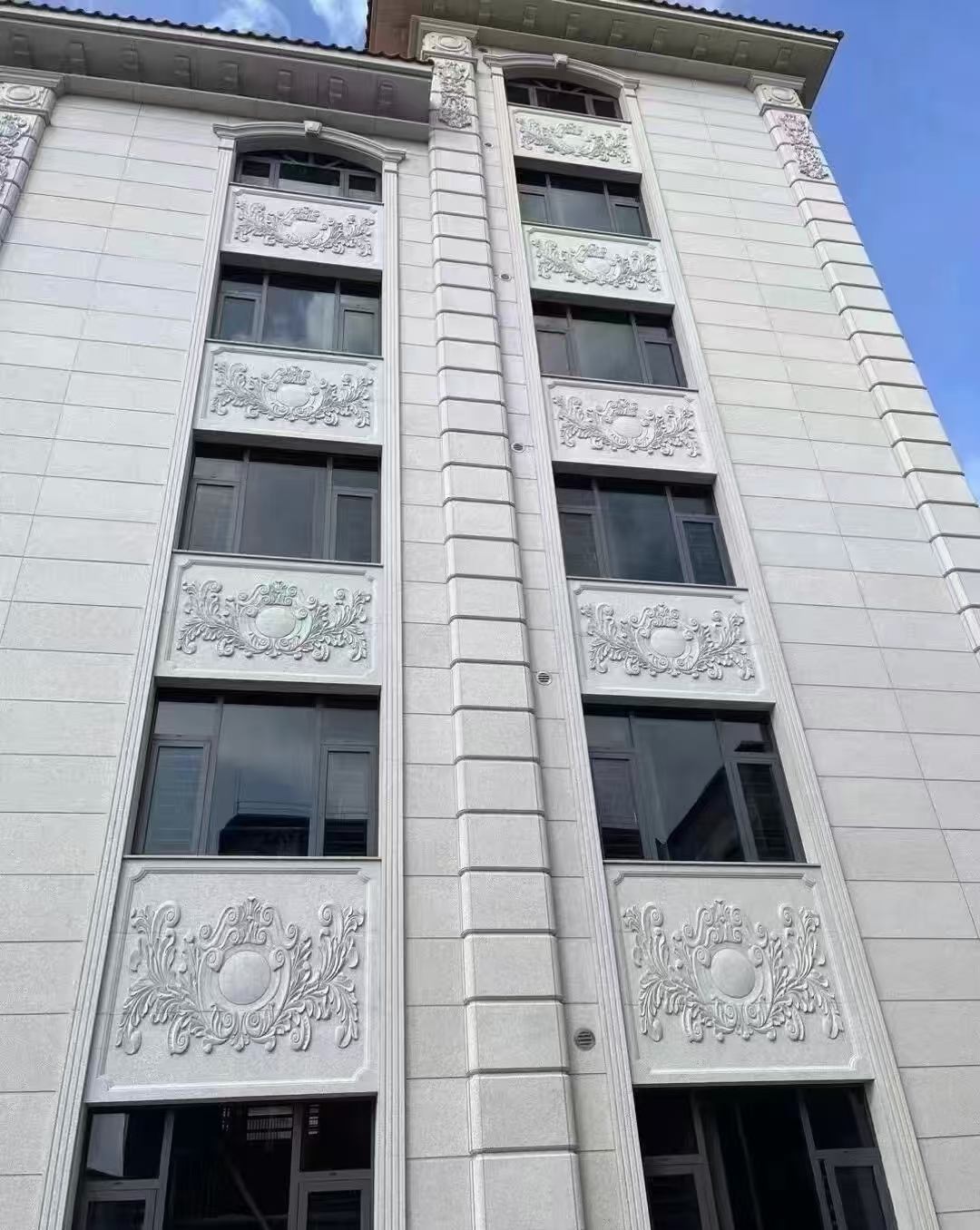 牡丹江 白麻荔枝面花岗岩别墅外墙干挂