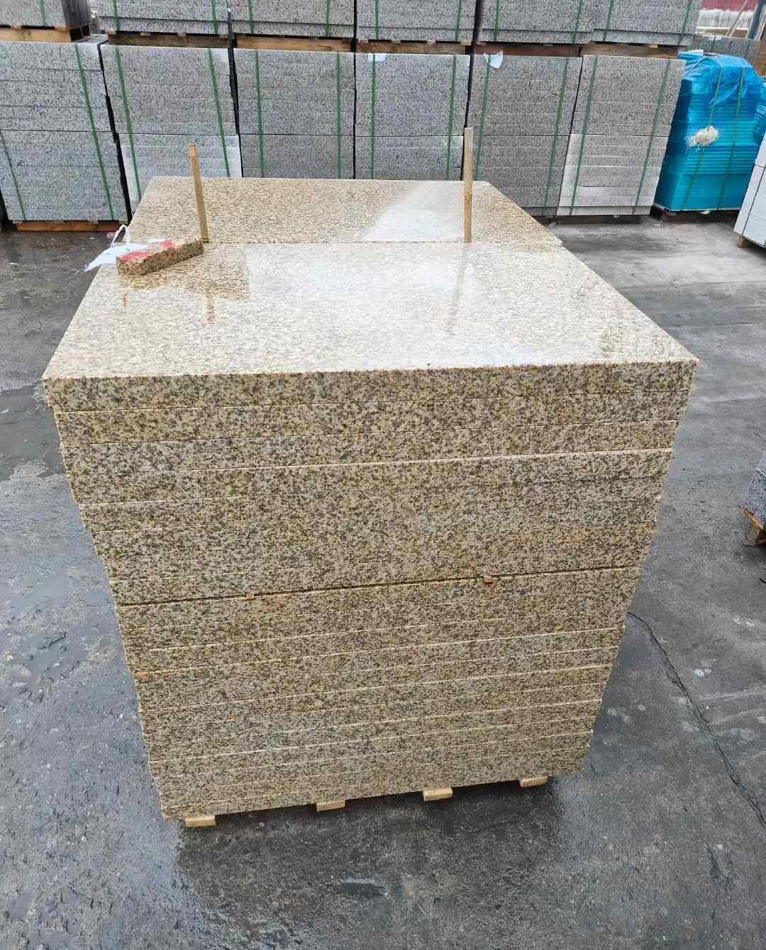 牡丹江 湖北黄金麻花岗岩石材荔枝面外墙石材